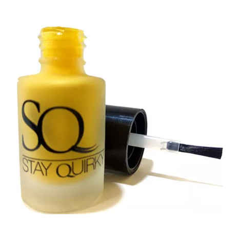 Buy Stay Quirky Nail Polish, Matte Effect, Yellow - Matte On 1042 (6 ml) - Purplle
