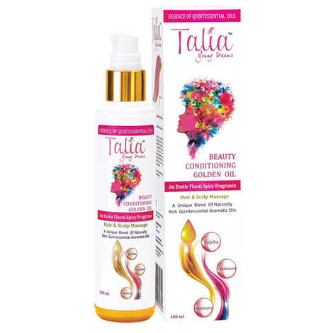 Buy Talia Beauty Conditioning Golden Oil (100 ml) - Purplle