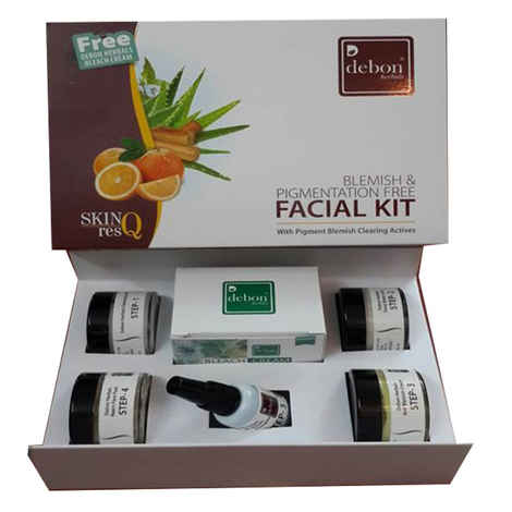 Buy Debon Herbals Blemish & Pigmentation Free Facial Kit (88 g) - Purplle