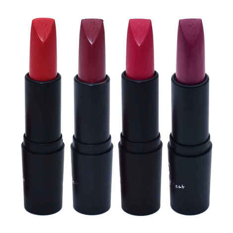 Buy OTG Rich Creme Matt Lipstick Mauve Rouge (Pack of 4) (16.8 g) - Purplle