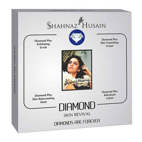 Buy Shahnaz Husain Diamond Skin Revival Diamond Are Forever Kit (10 g * 4 Pcs) - Purplle