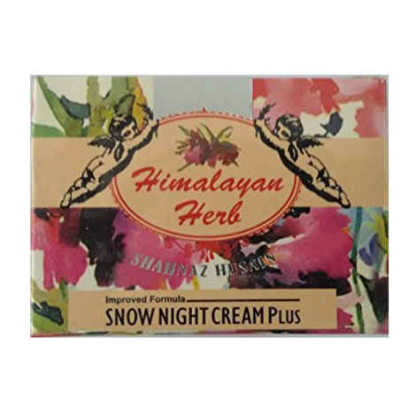 Buy Shahnaz Husain Himalayan Herb Snow Night Cream Plus (40 g) - Purplle