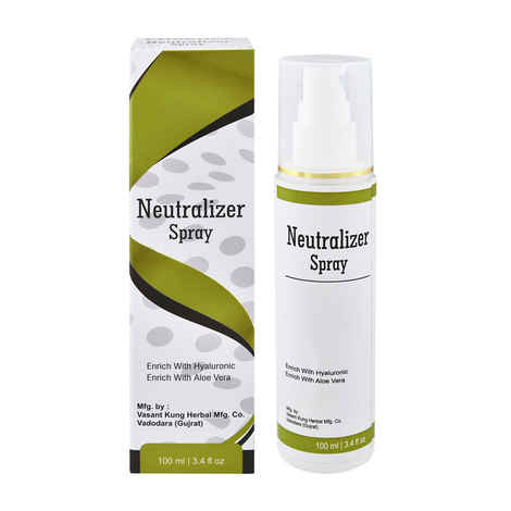 Buy Luxeur Neutralizer Spray Enriched With Hyaluronic Acid Aloe Vera (100 ml) - Purplle