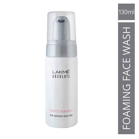 Buy Lakme Absolute Perfect Radiance Skin lightening Facial Foam (130 ml) - Purplle