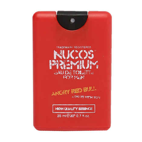 Buy York Nuco Angry Red Bull Edt Men (20 ml) - Purplle