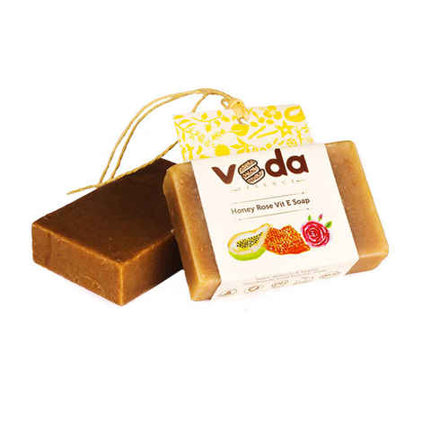 Buy Veda Essence Honey Rose Vit E Soap (125 g) - Purplle