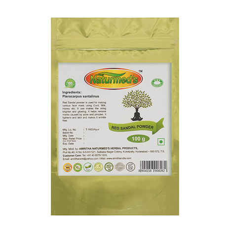 Buy Naturmed's Red Sandal Powder (100 g) - Purplle