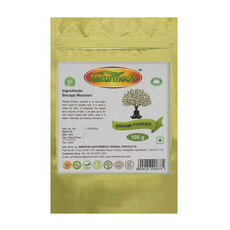 Buy Naturmed's Brahmi Powder (100 g) - Purplle