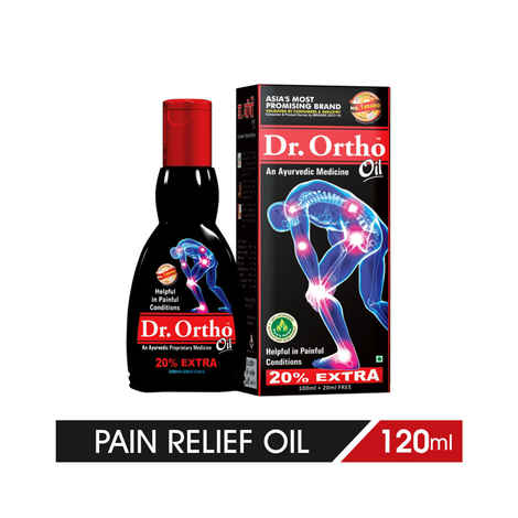 Buy Dr Ortho Ayurvedic Joint Pain Oil (120 ml) - Purplle