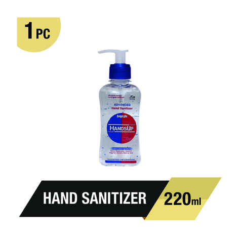 Buy Handsup Advanced Hand Sanitizer (220 ml) - Purplle