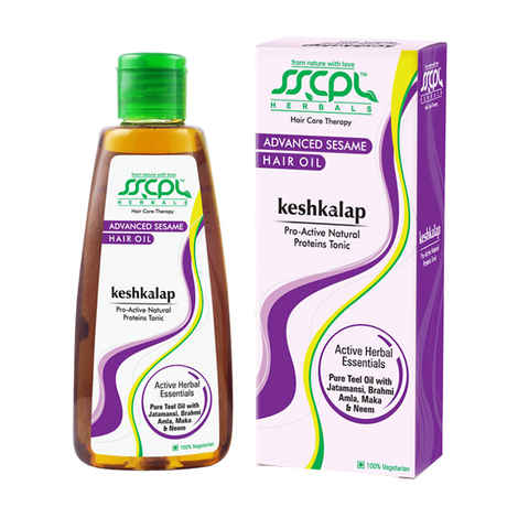Buy SSCPL Herbals Keshkalap Advanced Sesame Hair Oil (200 ml) - Purplle
