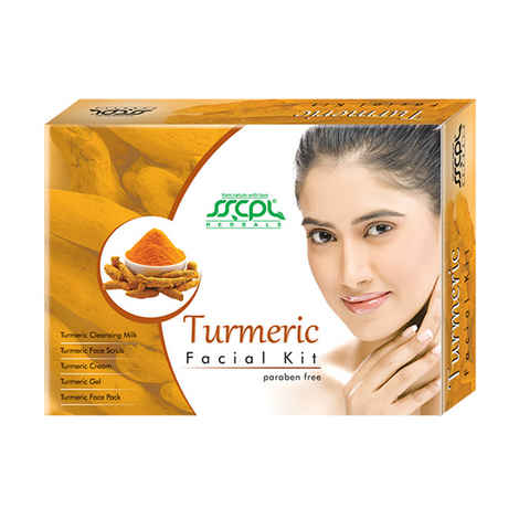 Buy SSCPL HERBALS Turmeric Facial Kit - Purplle