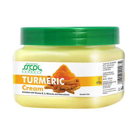 Buy SSCPL Herbals Turmeric Cream (450 g) - Purplle