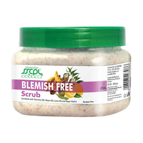 Buy SSCPL Herbals Blemish Free Scrub (450 g) - Purplle