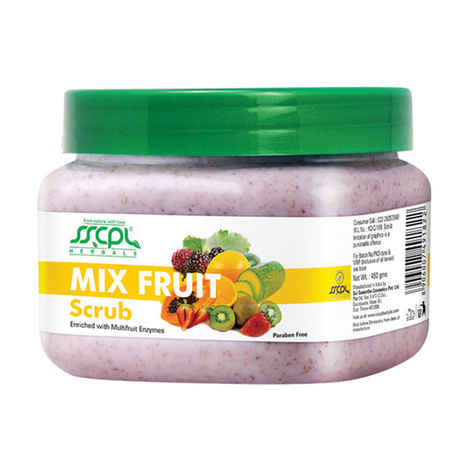 Buy SSCPL Herbals Mix Fruit Scrub (150 g) - Purplle