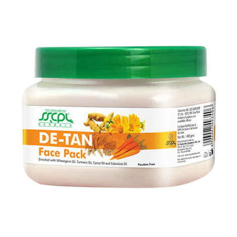 Buy SSCPL Herbals Detan Face Pack (450 g) - Purplle