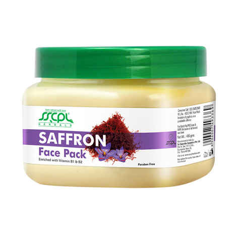 Buy SSCPL Herbals Saffron Face Pack (450 g) - Purplle
