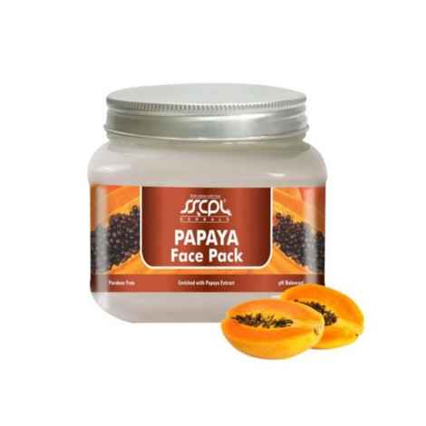 Buy SSCPL Herbals Papaya Face Pack (450 g) - Purplle