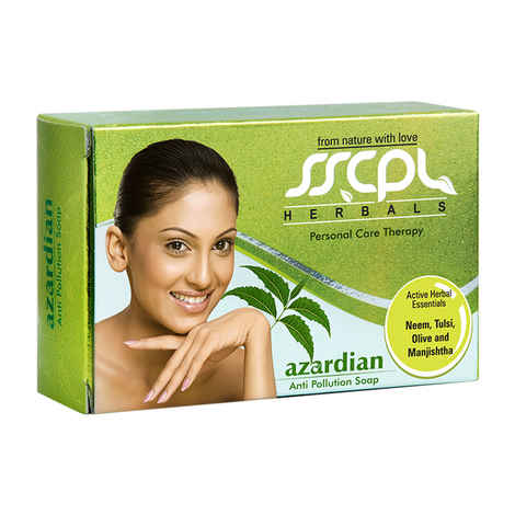 Buy SSCPL Herbals Azardian Anti Polluton Soap (100 g) - Purplle