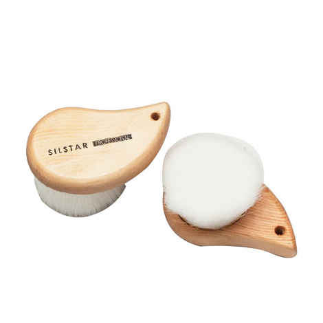Buy Silstar Skin Cleansing Brush White Color - Purplle