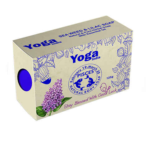 Buy Yoga India Pisces Natural Body Soap (125 g) - Purplle