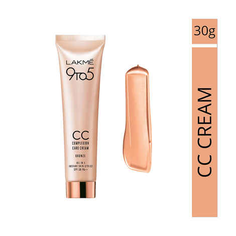 Buy Lakme 9 to 5 Complexion Care Face Cream| Bronze | Enhances Glow | Tinted Moisturiser | 30 g - Purplle