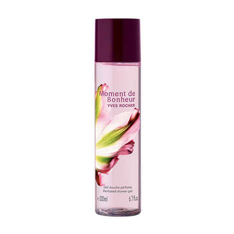 Buy Yves Rocher Moment De Bonheur Douche Perfumed Shower Gel (200 ml) - Purplle