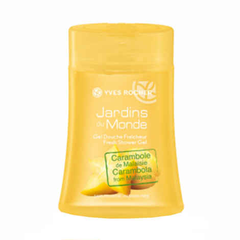 Buy Yves Rocher Jardins Du Monde Fresh Shower Gel Carambola From Malaysia Bottle (200 ml) - Purplle