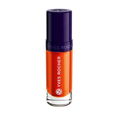 Buy Yves Rocher Nail Polish Cosmic Orange 54 (5 ml) - Purplle