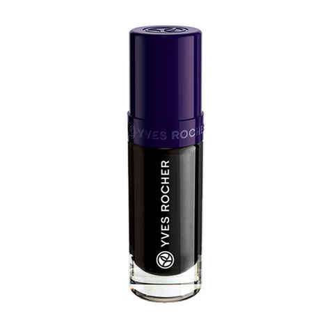 Buy Yves Rocher Nail Polish Black Ebony 82 (5 ml) - Purplle