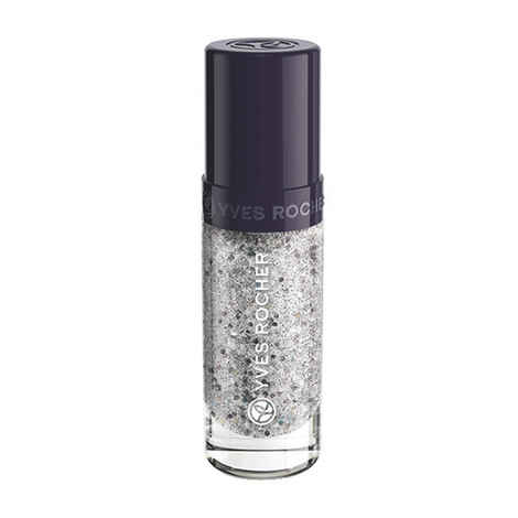 Buy Yves Rocher Nail Polish Argent Paillete 93 (5 ml) - Purplle