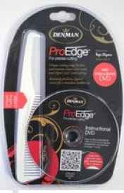 Buy Denman Denman Pro Edge Dvd Kit Pal White Comb - Purplle