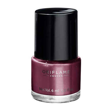 Buy Oriflame Pure Colour Nail Polish Mini Mauve Mirage (6 ml) - Purplle