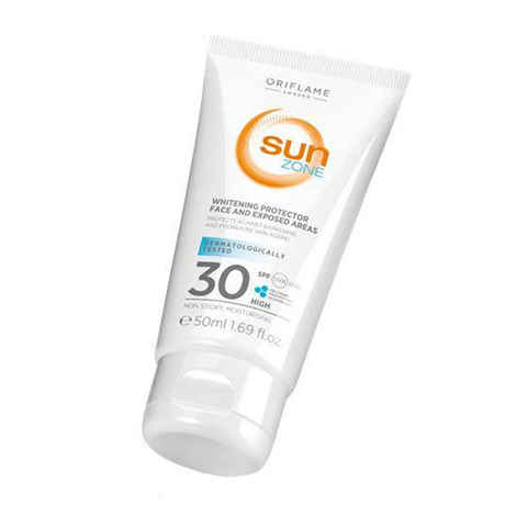 Buy Oriflame Sun Zone Whitening Uva/Uvb Lotion Spf 30 (50 ml) - Purplle