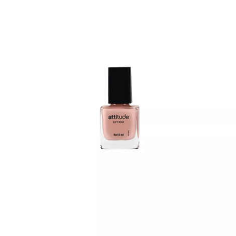 Buy Attitude Nail Enamel Soft Beige (8 ml) - Purplle