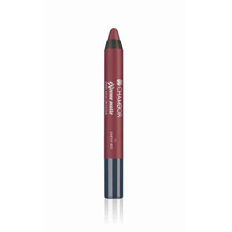 Buy Chambor Extreme Matte Long Wear Lip Colour, Earthy Red No.06 - Purplle