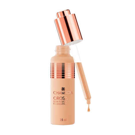 Buy Chambor Orosa Skin Fusion Foundation, Ochre Natural No.302 - Purplle