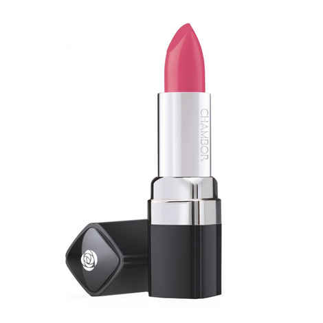 Buy Chambor Powder Matte Lipstick Pink Flamingo 176 (4.5 g) - Purplle