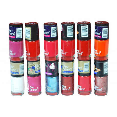 Buy Blue Heaven Nail Paint Set 5 - Purplle