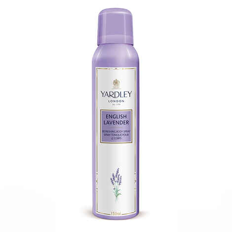 Buy Yardley Refreshing Body Spray English Lavender (150 ml)18 - Purplle