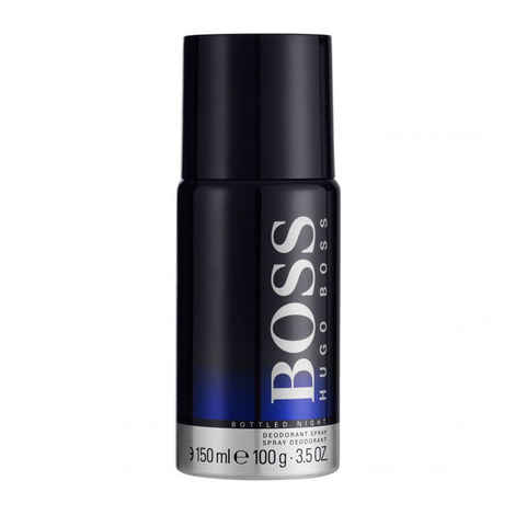 Buy Hugo Boss Bottled Night Deodorant For Men ((150 ml)) - Purplle
