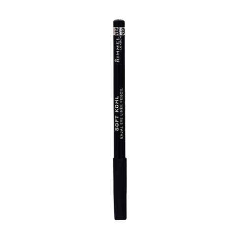 Buy Rimmel Soft Kohl Kajal Eye Liner Pencil - Jet Black #061 (1.2 g) - Purplle