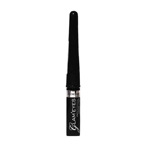 Buy Rimmel Glam Eyes Liquid Liner - Black Glamour #001 (3.5 ml) - Purplle