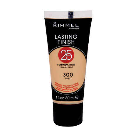 Buy Rimmel Lasting Finish 25 Hours Foundation - Sand #300 (30 ml) - Purplle