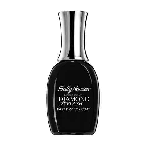 Buy Sally Hansen Diamond Flash Fast Dry Top Coat 60 Second To Stronger (13.3 ml) - Purplle