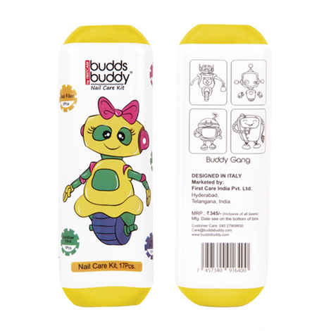 Buy Buddsbuddy Nailcare Kit17Pcs Pack Yellow - Purplle