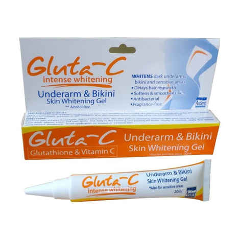 Buy Gluta-C Intense Whitening Underarm & Bikini Skin Whitening Gel (20 ml ) (Made in Philippines) - Purplle