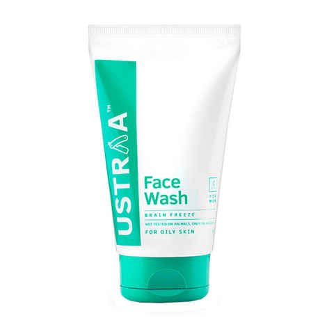 Buy Ustraa Brain Freeze Face Wash For Men (100 g) - Purplle