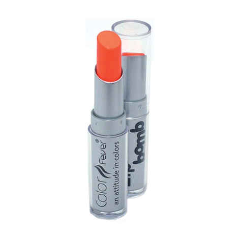 Buy Color Fever Flourescent Lipstick Bright Orange (3.2 g) - Purplle