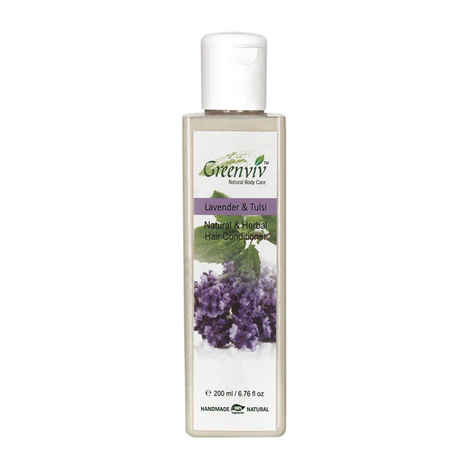 Buy Greenviv Natural Lavender & Tulsi Hair Conditioner (200 ml) - Purplle